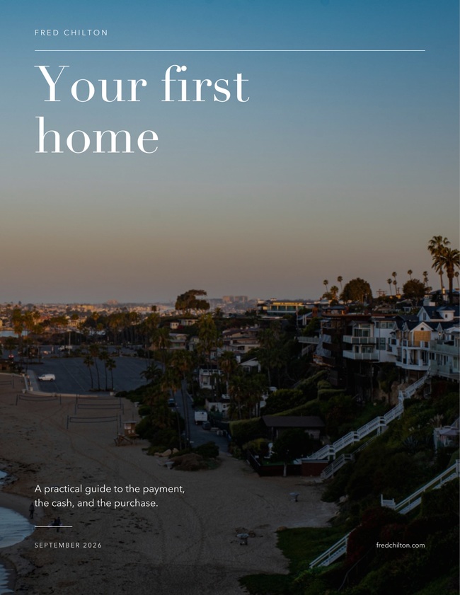 Your first home guide cover