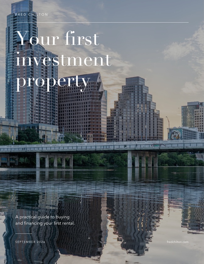 Your first investment property guide cover